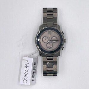 Authentic NWT Movado Bold Stainless Steel